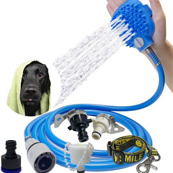 Pet Shower Sprayer & Scrubber in-One Pet Wash Kit - Picture 2 of 5